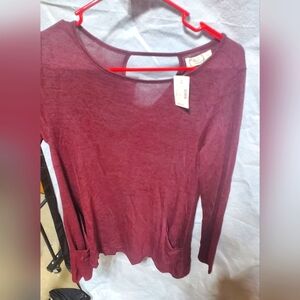 Maurices 24/7 long sleeve,  size M